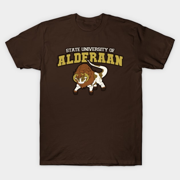 State University of Alderaan T-Shirt by JBrandtDesign